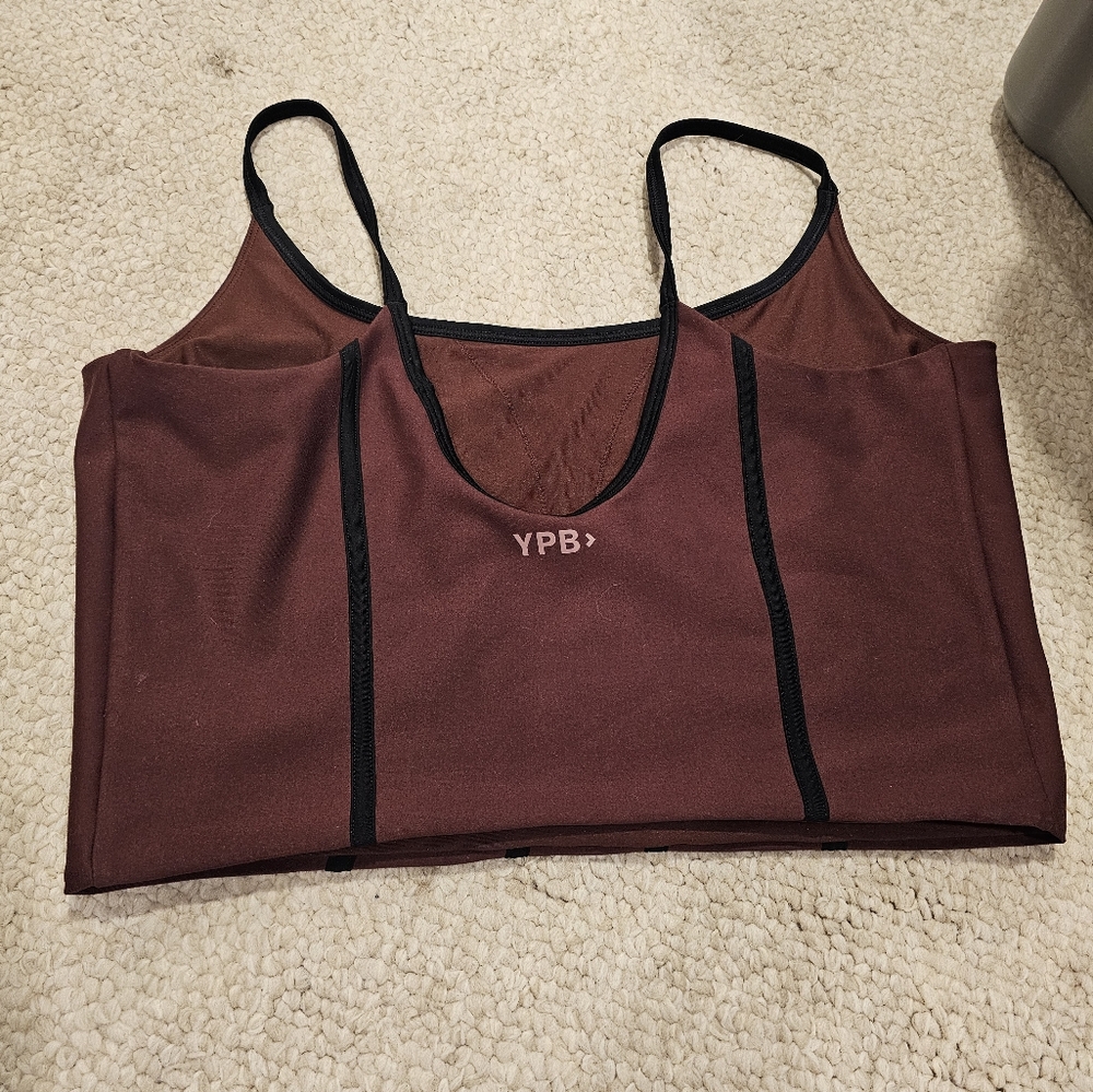 Abercrombie YPB corset athletic top